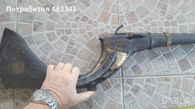 Пушка, кремъклийка, шишане, османска фитилна пушка, снимка 11 - Антикварни и старинни предмети - 54151542