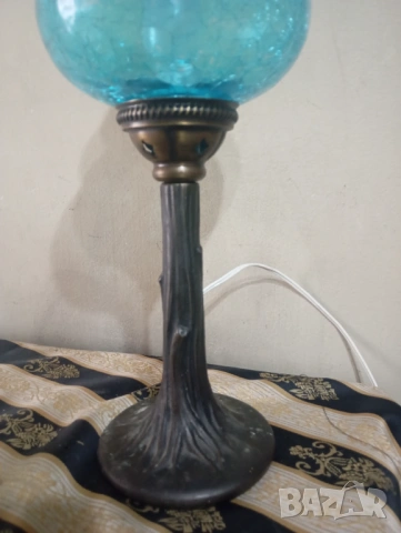 Винтидж настолна лампа, снимка 2 - Настолни лампи - 54067802