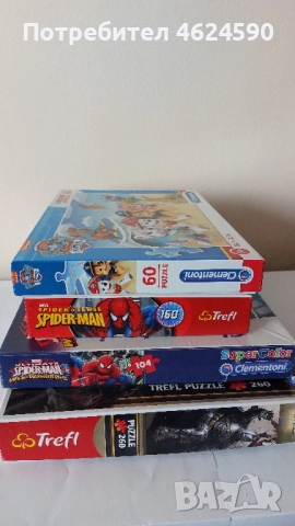 Детски пъзели, 5+, 6+