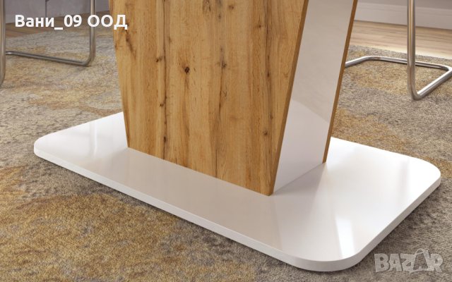 Стилна трапезна маса, снимка 5 - Маси - 42370194