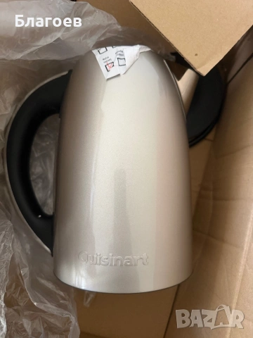 Чайник Cuisinart CPK17PSE, 3000 W, 1.7 л, Неръждаема стомана, сребрист