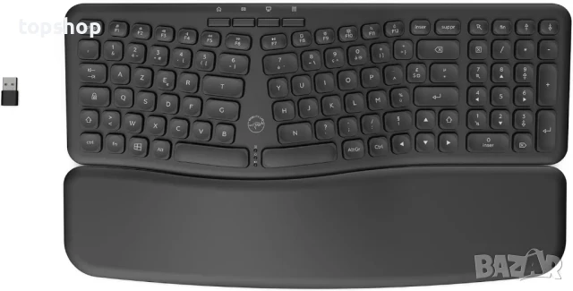 НОВА, ТЕСТВАНА ергонимична клавиатура mobility lab с донгъл, Регулируем наклон, 16 комбинации