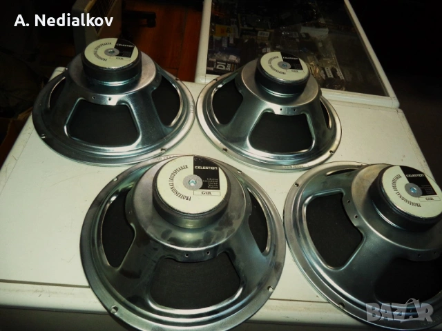 4 Celestion G12L guitar speakers