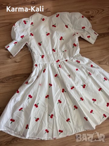 Karma кукленска рокля на черешки , снимка 6 - Рокли - 50688178