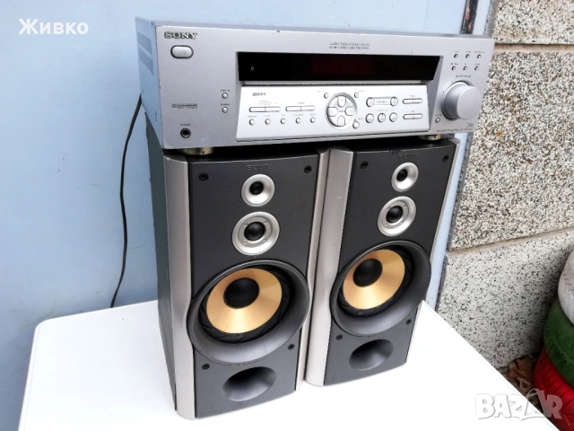SONY Ресивър + Тонколони , снимка 2 - Аудиосистеми - 53913425