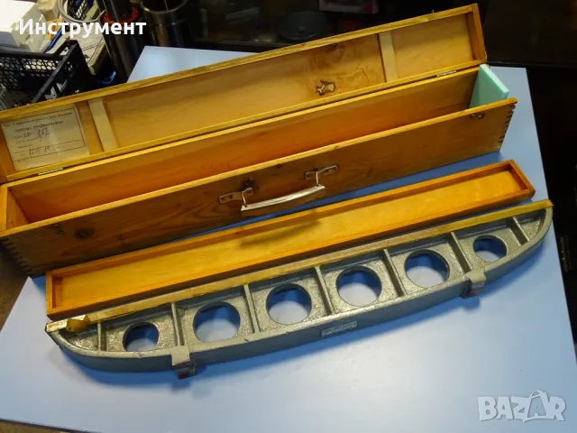 Проверовъчна мостова линия ЗИИУ L-750 mm, снимка 3 - Други инструменти - 49929725