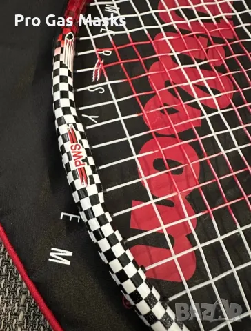 Професионална Тенис ракета Tennis Racquet Wilson Hammer 8.2 Flat Beam Swing index System Stretch Pws, снимка 6 - Тенис - 49392448