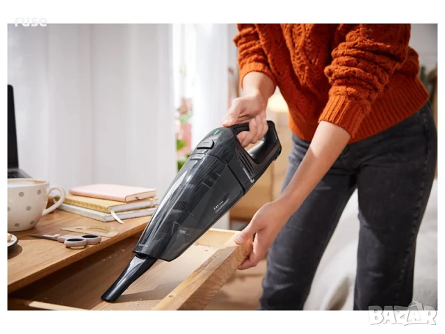 НОВА! Акумулаторна ръчна прахосмукачка 7,4 V, 2200 mAh, снимка 2 - Прахосмукачки - 50540705