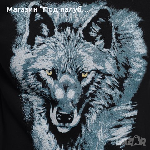 Нов мъжки суичър с дигитален печат Сив вълк, Серия вълци, снимка 2 - Суичъри - 29976586