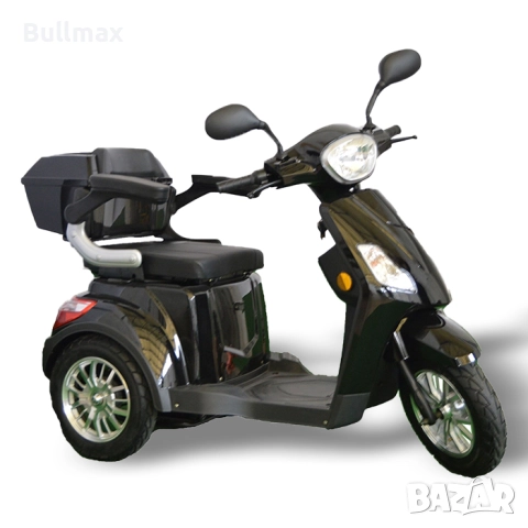 Електрическа триколка FullMax B1 - последен модел 2025 /подобрен/ в наличност - високо качество, снимка 2 - Инвалидни скутери - 52569975