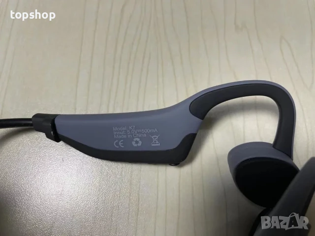 НОВИ Aztine K7 водоустойчиви слушалки с костна проводимост IPX8,  Bluetooth, 16GB, MP3, 8 часа бат., снимка 7 - Bluetooth слушалки - 50494820