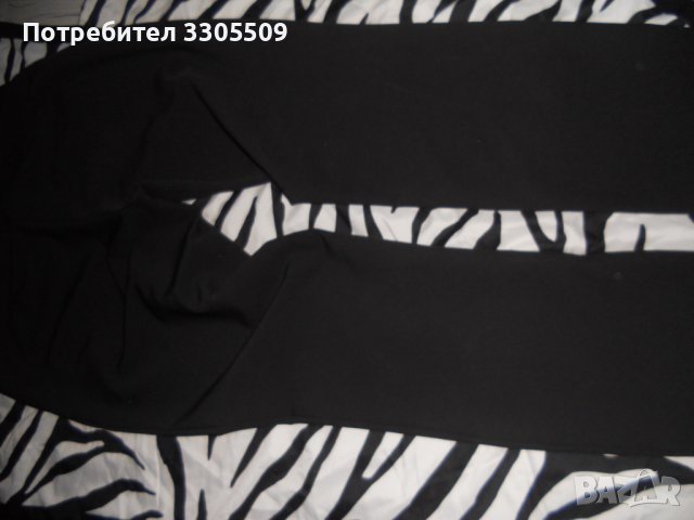 Нов Спортно Елегантен или Официален Дамски Панталон Черен размер М Л ХЛ XXL, снимка 7 - Панталони - 37181735