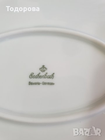 Голямо порцеланово плато-Бавария, снимка 4 - Чинии - 35598645