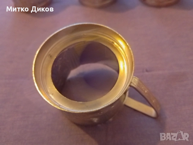 уралские сказьi подстакани редки мелхиор Винтидж СССР 6 броя отлични, снимка 9 - Антикварни и старинни предмети - 54137453