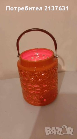 НОВИ  ! КЕРАМИЧНИ СВЕЩНИЦИ с МЕТАЛНА ДРЪЖКА 