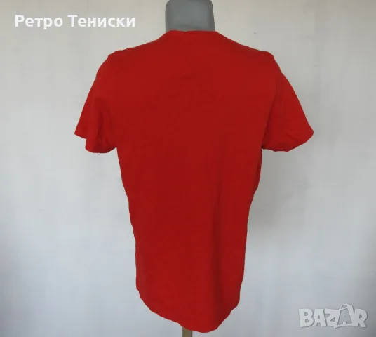 Тениска adidas — Мъже размер L Червено, снимка 3 - Тениски - 56314753