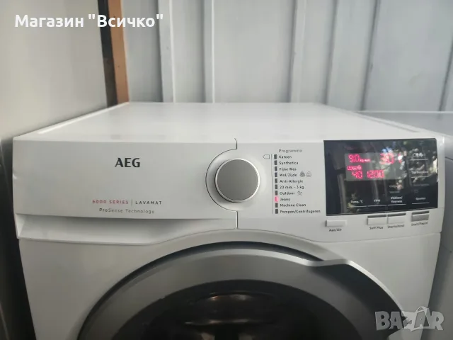 Пералня AEG LAVAMAT – 9 кг | 6000 Series | 6 месеца гаранция, снимка 2 - Перални - 56256718