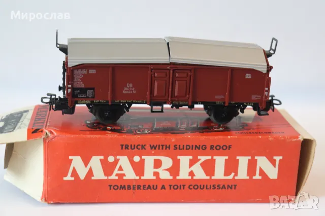 H0 1/87 MARKLIN ЛОКОМОТИВ ВАГОН ВЛАК ВЛАКЧЕ ЖП, снимка 2 - Колекции - 50142020