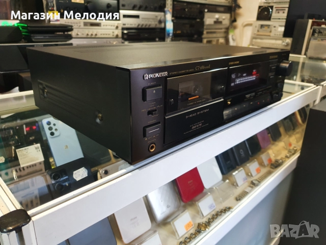 Касетен дек Pioneer CT-656 Mark II В отлично техническо и визуално състояние., снимка 7 - Декове - 50079456
