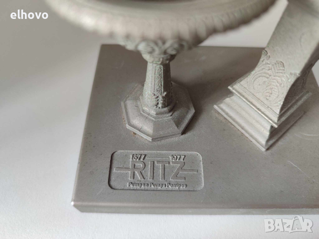 Градински фонтан, статуетка от метал, снимка 9 - Антикварни и старинни предмети - 44526953