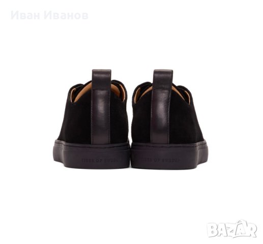  велурени сникърси/маратонки  Tiger of Sweden Brukare  номер 43,5-44, снимка 4 - Кецове - 40781003