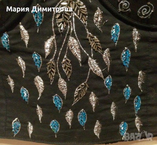 Модерно бюстие с камъни , снимка 5 - Корсети, бюстиета, топове - 38044829