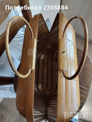 Стара бамбукова чанта , снимка 9 - Други ценни предмети - 44197288
