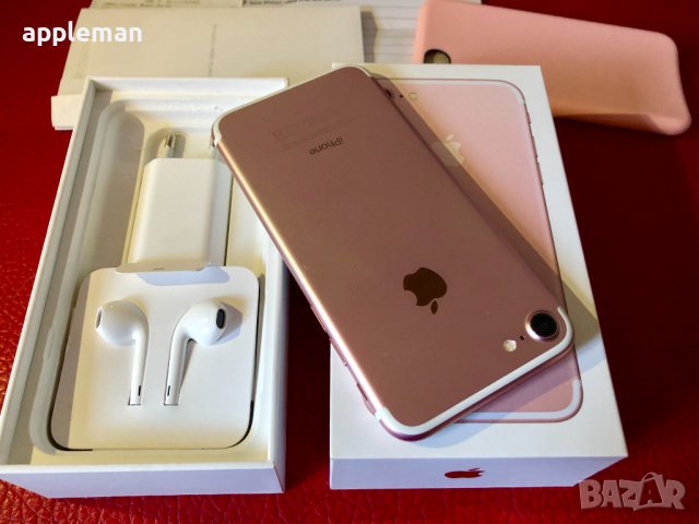 Apple iPhone 7 32Gb  розово злато Фабрично отключен, снимка 4 - Apple iPhone - 36688430