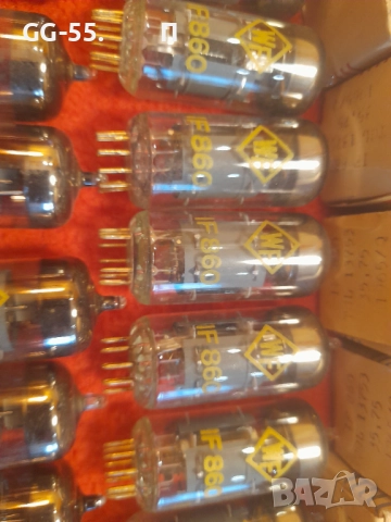 Лампи с  позлатени пинове, снимка 5 - Друга електроника - 52565849