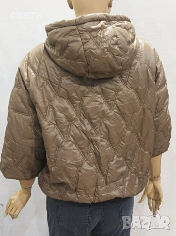 Нов сезон яке - кафяво, снимка 3 - Якета - 53251578