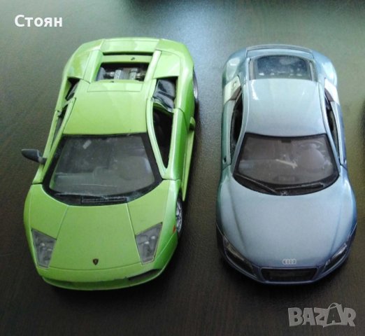 Метални големи колички мащаб 1/24