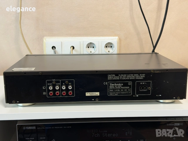 Графичен еквалайзер Technics SH-GE90 , снимка 6 - Ресийвъри, усилватели, смесителни пултове - 53939456