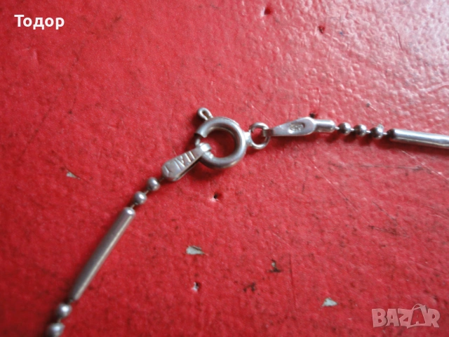 Италианска сребърна гривна 925, снимка 5 - Гривни - 54080437