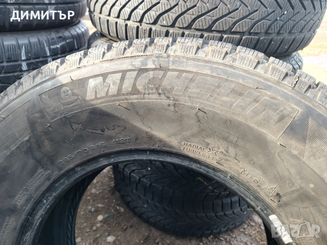 4бр.зимни гуми MICHELIN 265 70 16 DOT18 цена за брой, снимка 5 - Гуми и джанти - 54070152