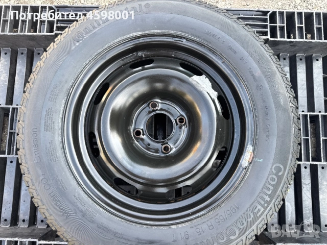 ЧИСТО НОВА Резервна гума+Джанта 15цола 4x108 ET27 за Berlingo,Partner,Combo,C4, снимка 5 - Гуми и джанти - 53882494