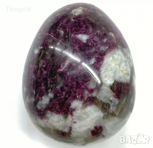 Естествено Рубелит Турмалиново яйце 655 карата, снимка 6 - Колекции - 36466848