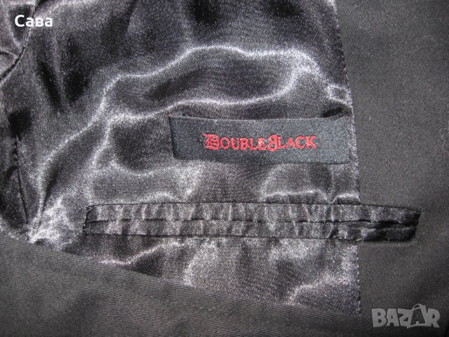 Зимен тренч DOUBLE BLACK  мъжки,Л