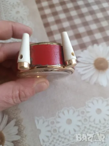 Настолен часовник Слава/Slava 11 jewels, снимка 5 - Антикварни и старинни предмети - 48908621