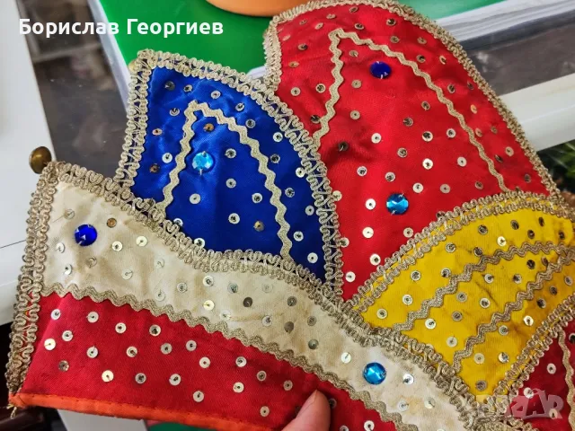 Две стари карнавални шапки, снимка 8 - Антикварни и старинни предмети - 47300503