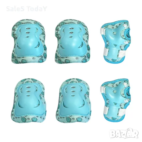 Наколенки и налакътници за спорт, Детски Комплект от наколенки, 4 цвята, снимка 3 - Аксесоари и консумативи - 45414389