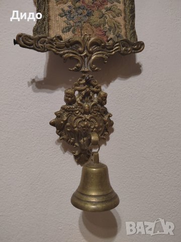 Флорален гоблен с месингов обков., снимка 6 - Гоблени - 42841892