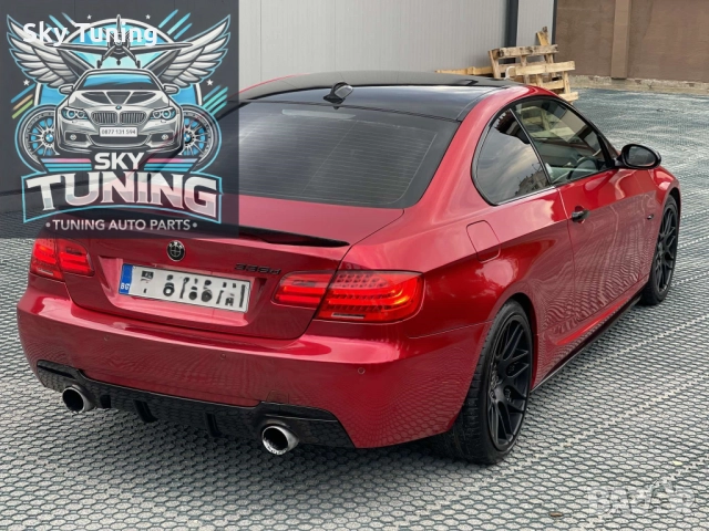 Дифузьор за бмв е92 / добавка за задна броня бмв е92 / bmw e92 с щипки, снимка 4 - Аксесоари и консумативи - 51814145