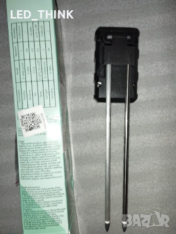 Измервател 6 в 1 за почва влажност киселинност PH температура, снимка 3 - Други - 52638868