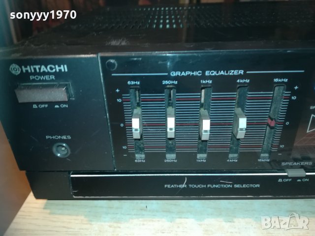hitachi ha-37 amplifier-made in japan 1603211838, снимка 5 - Ресийвъри, усилватели, смесителни пултове - 32186748