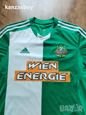 adidas rapid vienna 2012-13 home - колекционерска футболна тениска КАТО НОВА Л, снимка 2 - Тениски - 54346932