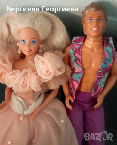 Комплект Барби на стойка, Кен, холова гарнитура, кухня - оригинални Mattel + подарък , снимка 4 - Кукли - 52475934