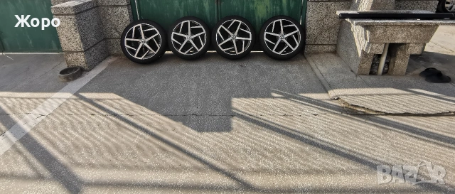 Гуми с Джанти R line оригинални за ценители 18"за Фолксваген VW в перфектно състояние