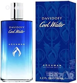 DAVIDOFF Cool Water Man Collector's Edition Aquaman Eau de Toilette, свеж и ароматен мъжки аромат, с