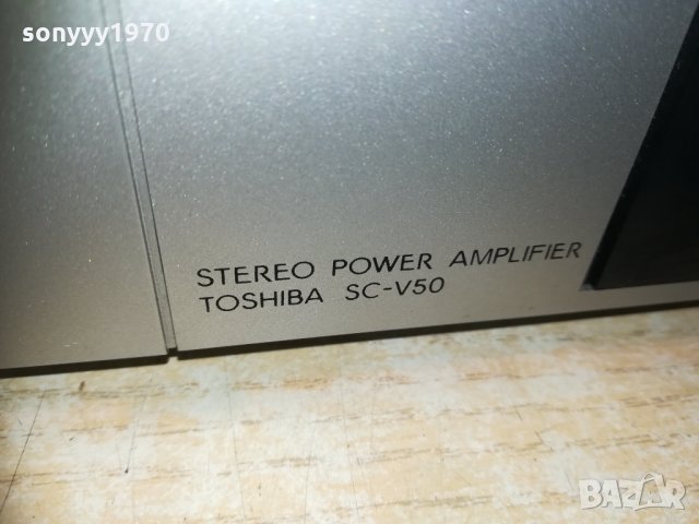 поръчан-toshiba sc-v50 stereo power amplifier 0312201644, снимка 7 - Ресийвъри, усилватели, смесителни пултове - 31003719