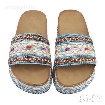 Дамски летни чехли, 5цвята , снимка 11 - Сандали - 50365230